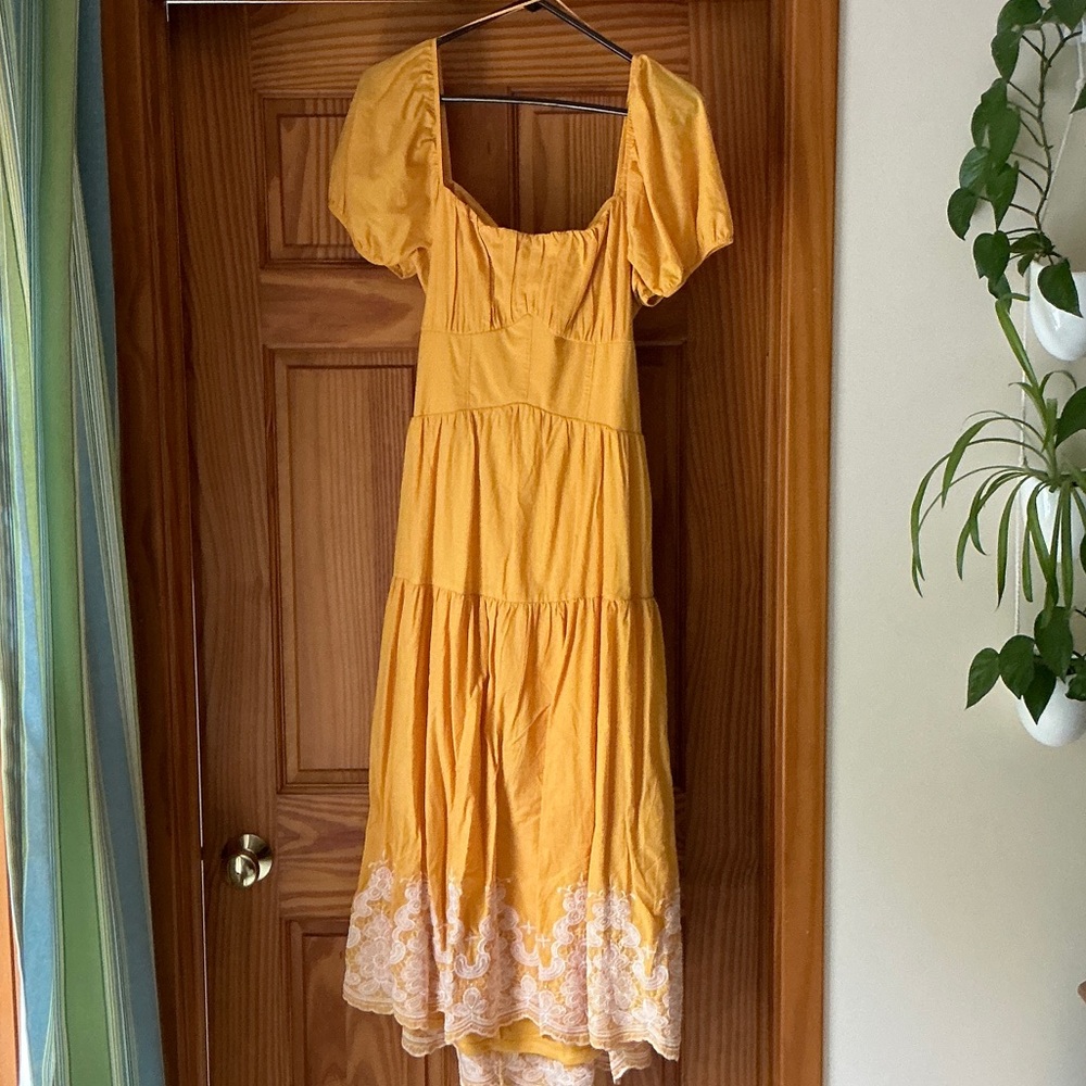 Sunny yellow sundress